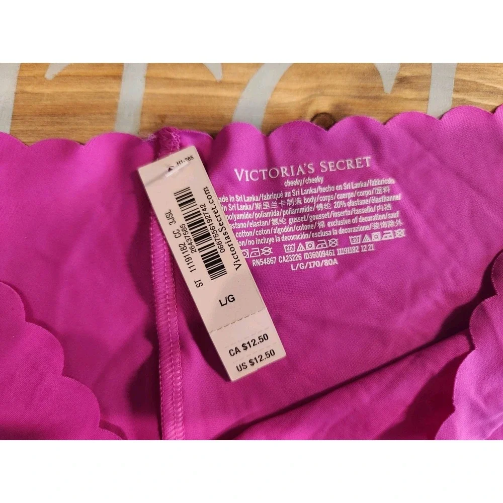 **NEW W/TAGS 6 PAIRS Victoria‎ Secret Panties Large Cheeky